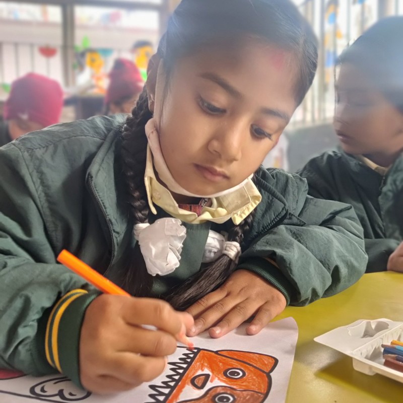 Grade 1 Art Class